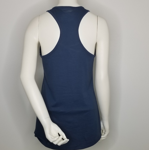 Junior Disney Frozen 2 Elsa Regal Powerful Razorback Tank Top Sz XL Indigo Blue - Picture 4 of 8